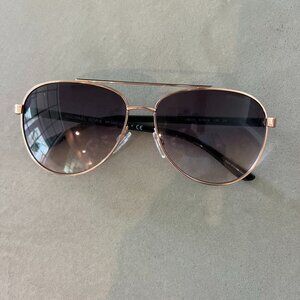 Michael Kors Gradient Lens Glasses Rose Gold/Grey Rose